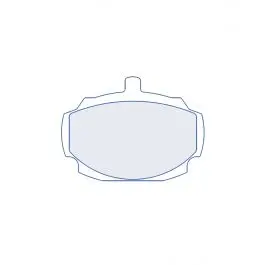 Prix Cassé Plaquettes de frein CL Brakes 4227 RC6 88,7 mm x 64,8 mm x 14 mm