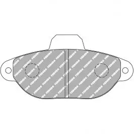 Achetez Aujourd’hui Plaquettes de frein FERODO FDS925 DS Performance 115,1 mm x 55 mm x 17 mm