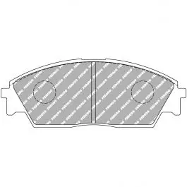 Plaquettes de frein FERODO FDS598 DS Performance 134 mm x 50 mm x 14,8 mm Super Prix