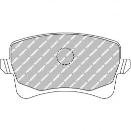 Vente Directe Plaquettes de frein FERODO FDS4050 DS Performance 116,4 mm x 58,8 mm x 17,8 mm