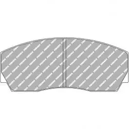 Populaire Plaquettes de frein FERODO FRP216 DS3.12 132,4 mm x 56 mm x 17 mm