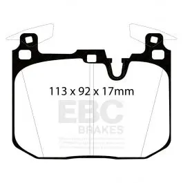 Plaquettes EBC Yellowstuff DP42360R Meilleure Vente