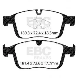 Solde Plaquettes EBC Ultimax DPX2296