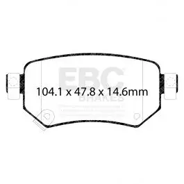 Prix Réduit Plaquettes EBC Ultimax DPX2287