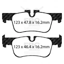 Plaquettes EBC Redstuff DP32235C Prix Choc