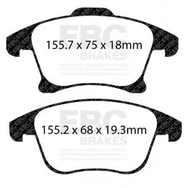 Plaquettes EBC Greenstuff DP22159 Expédition Rapide