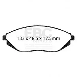 Réduction Plaquettes EBC Greenstuff DP22097