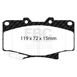 Plaquettes EBC Ultimax DP992 Meilleure Vente