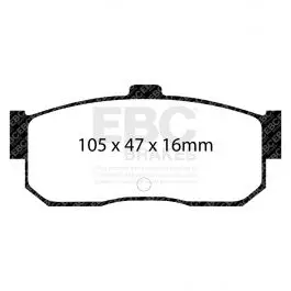 Livraison Gratuite Plaquettes EBC Redstuff DP3889C