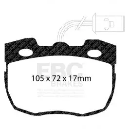 Livraison Gratuite Plaquettes EBC Yellowstuff DP4814R