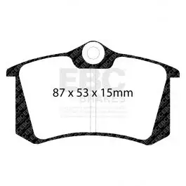 Plaquettes EBC Greenstuff DP2680 Super Prix