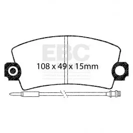 Plaquettes EBC Ultimax DP651 Solde