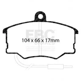 Plaquettes EBC Ultimax DP616 Offre Exclusive