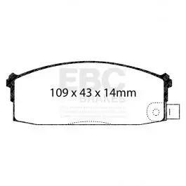 Plaquettes EBC Ultimax DP526 Prix Réduit