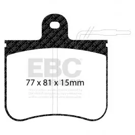 Plaquettes EBC Ultimax DP406 Seulement Aujourd’hui
