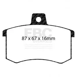 Plaquettes EBC Ultimax DP370 Populaire