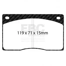 Plaquettes EBC Yellowstuff DP4262R Commander Maintenant
