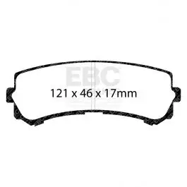 Plaquettes EBC Ultimax DP1923 Quantité Limitée