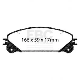 Promotion Plaquettes EBC Yellowstuff DP41837R