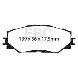 Plaquettes EBC Ultimax DP1791 Promotion Saisonnière