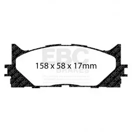 Promotion Saisonnière Plaquettes EBC Yellowstuff DP41790R