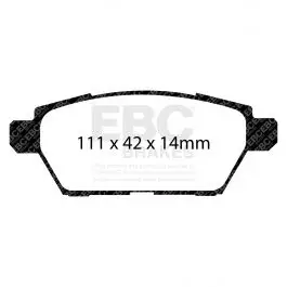 Plaquettes EBC Yellowstuff DP41766R Bon Marché