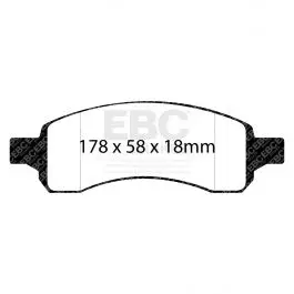 Vente Flash Plaquettes EBC Ultimax DP1761