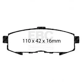 Livraison Express Plaquettes EBC Ultimax DP1733