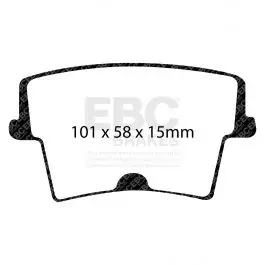 Super Prix Plaquettes EBC Yellowstuff DP41722/2R