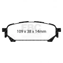 Prix Bas Plaquettes EBC Greenstuff DP21687