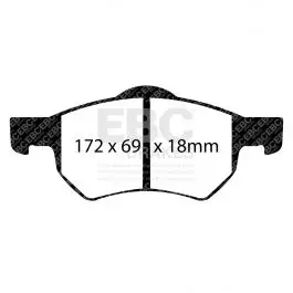 Authentique Plaquettes EBC Yellowstuff DP41427R