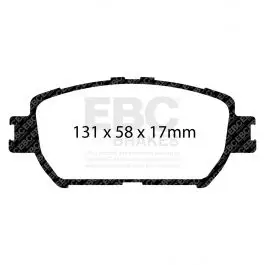 Plaquettes EBC Greenstuff DP21642 Soldes