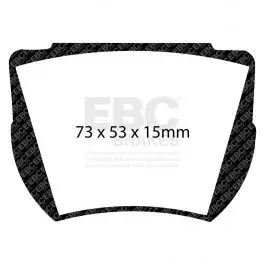 Retour Gratuit Plaquettes EBC Yellowstuff DP4141R
