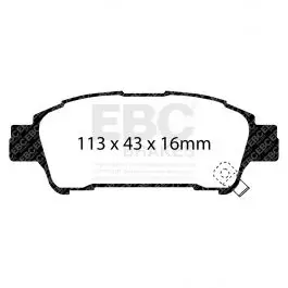 Vente Flash Plaquettes EBC Greenstuff DP21401
