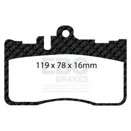 Plaquettes EBC Ultimax DP1622 Marque