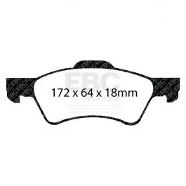Plaquettes EBC Ultimax DP1613 Commander Vite