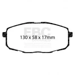 Plaquettes EBC Greenstuff DP21562 Offre Spéciale