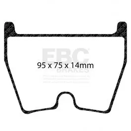 Réduction Plaquettes EBC SR21 DP81513.14SR21