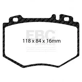 Plaquettes EBC Yellowstuff DP41487R Achetez Aujourd’hui