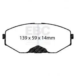 Seulement Aujourd’hui Plaquettes EBC Redstuff DP31471C
