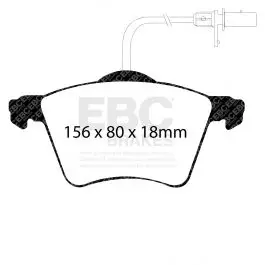 Plaquettes EBC Ultimax DP1368 Prix Réduit