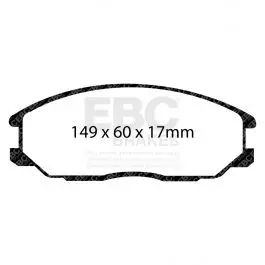 Plaquettes EBC Yellowstuff DP41332R Top Vente