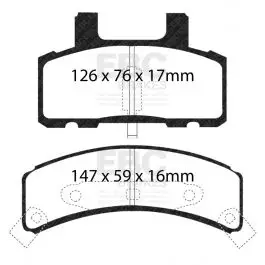 Plaquettes EBC Ultimax DP1273 Certifié