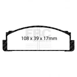 Dernier Modèle Plaquettes EBC Ultimax DP116