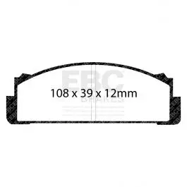 Marque Plaquettes EBC Greenstuff DP2112