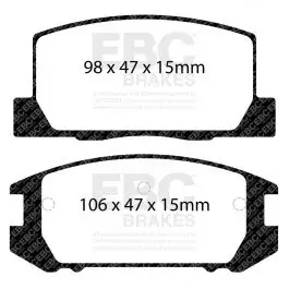 Plaquettes EBC Ultimax DP1107 Super Prix