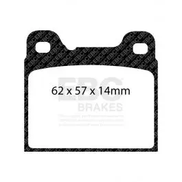 Plaquettes EBC Yellowstuff DP41043R Achetez Aujourd’hui