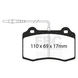 Plaquettes EBC Ultimax DP1031/2 Vente Directe