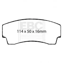 Plaquettes EBC SR21 DP8008.16SR21 Haute Qualité