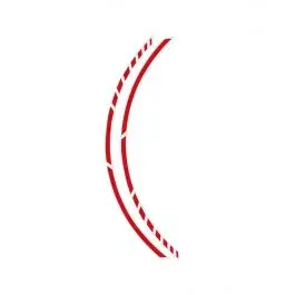 Bande Adhésive FOLIATEC pour Jante Moto RACING Rouge Produit De Marque